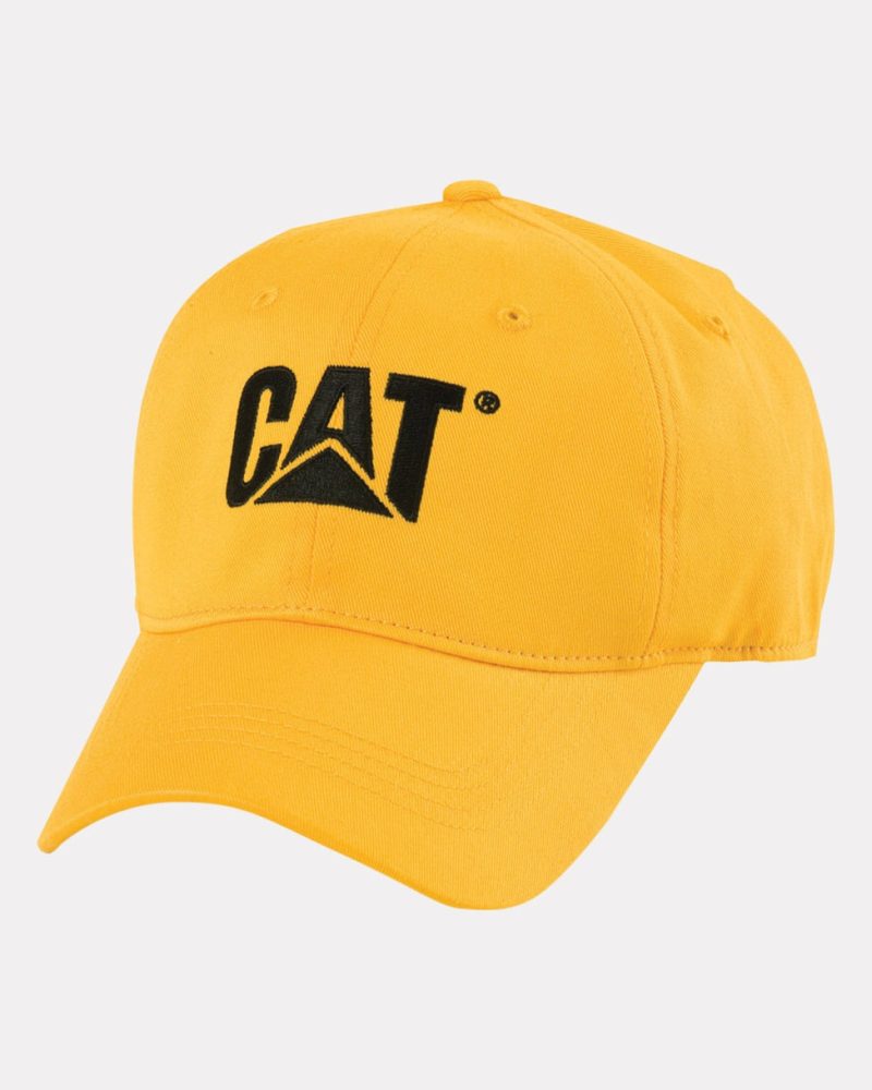 cat workwear mens trademark cap yellow W01791 555 975x 9cf9a7c2 1e0e 4749 a503 1ba2a5769b50